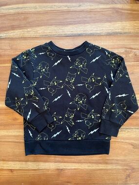 Pokemon Pikachu Kids Crewneck Sweatshirt